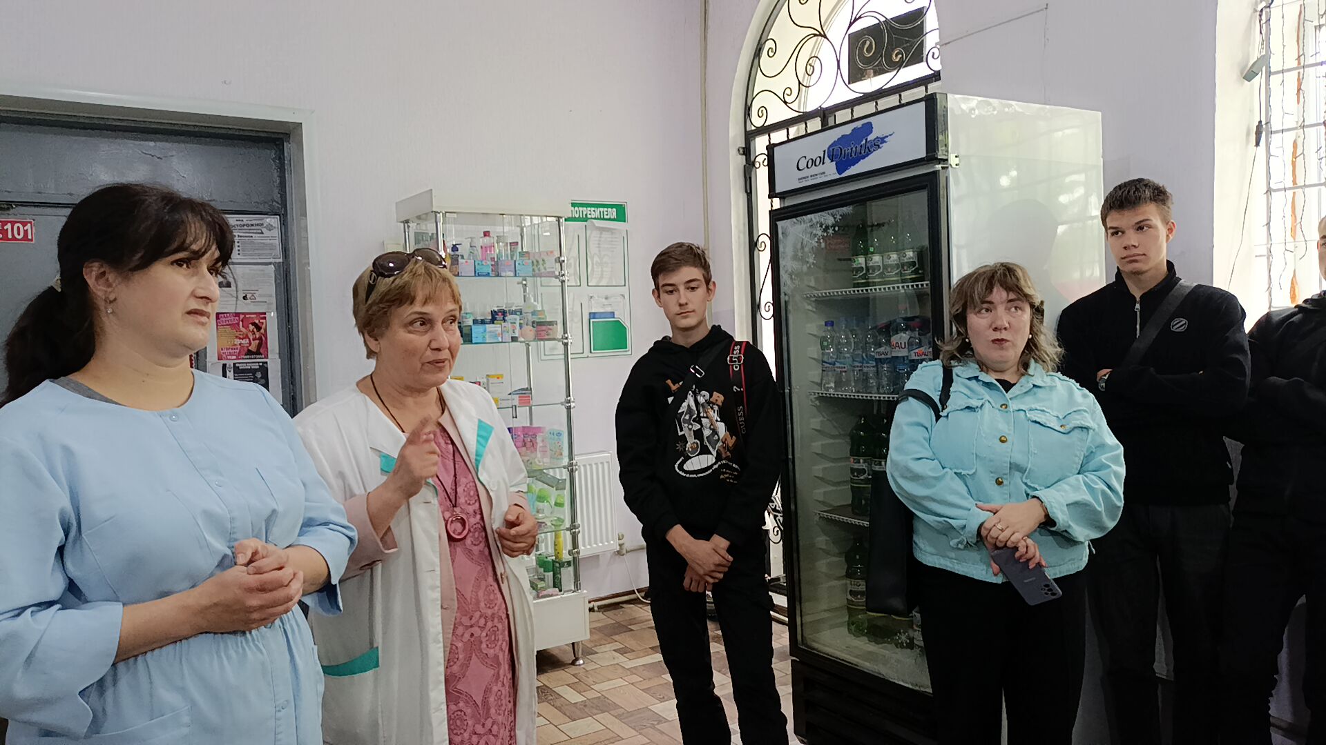 Профессиографическая экскурсия  в рамках работы молодёжного клуба «Вектор» в городе Ровеньки.