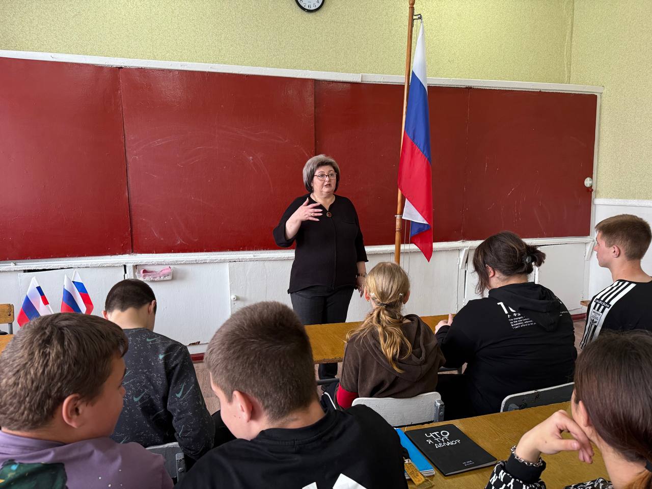 В Ровеньковской школе № 7 им. С.Ф. Пирогова состоялась правовая дискуссия.