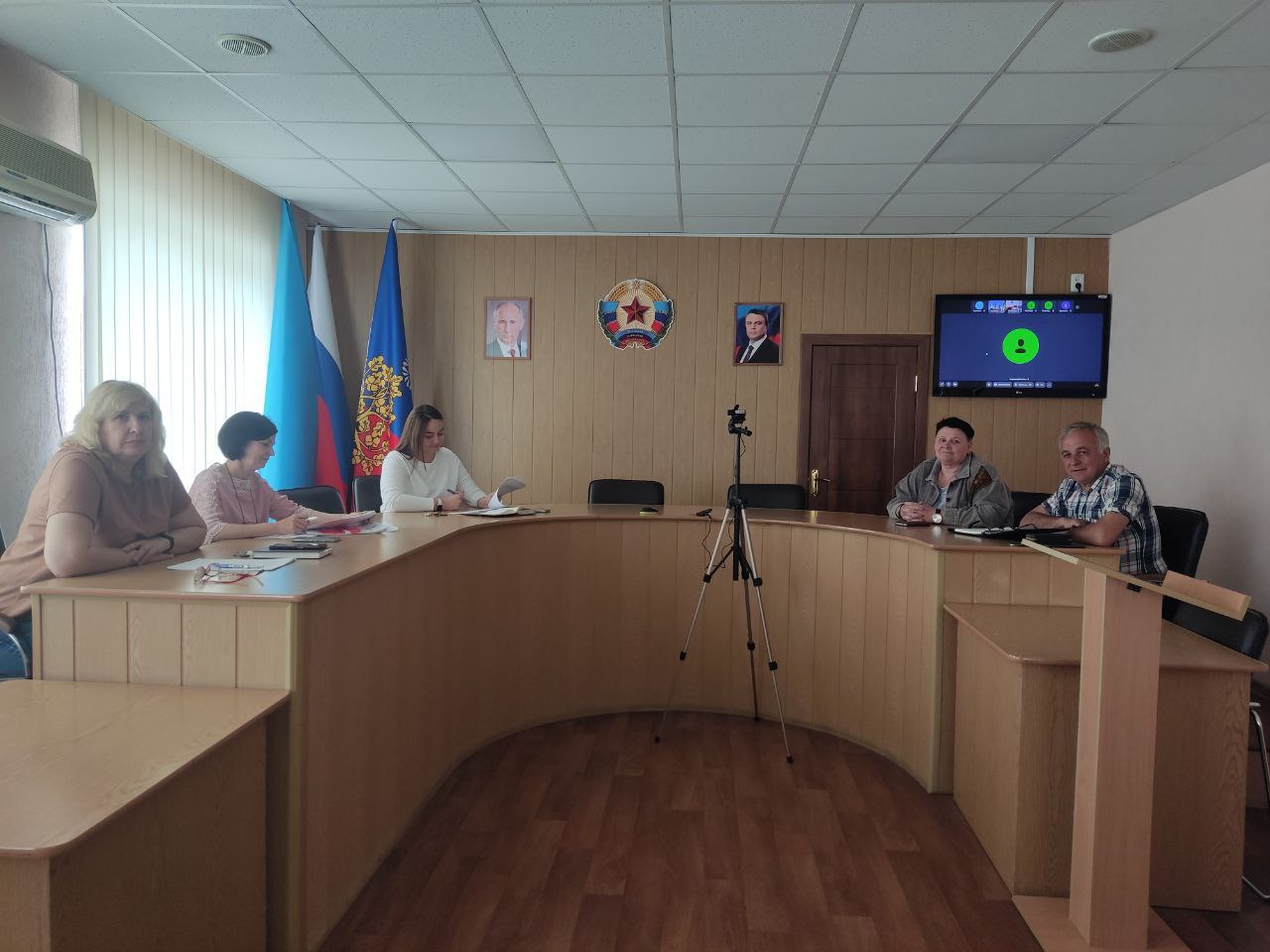 Совещание в режиме ВКС.