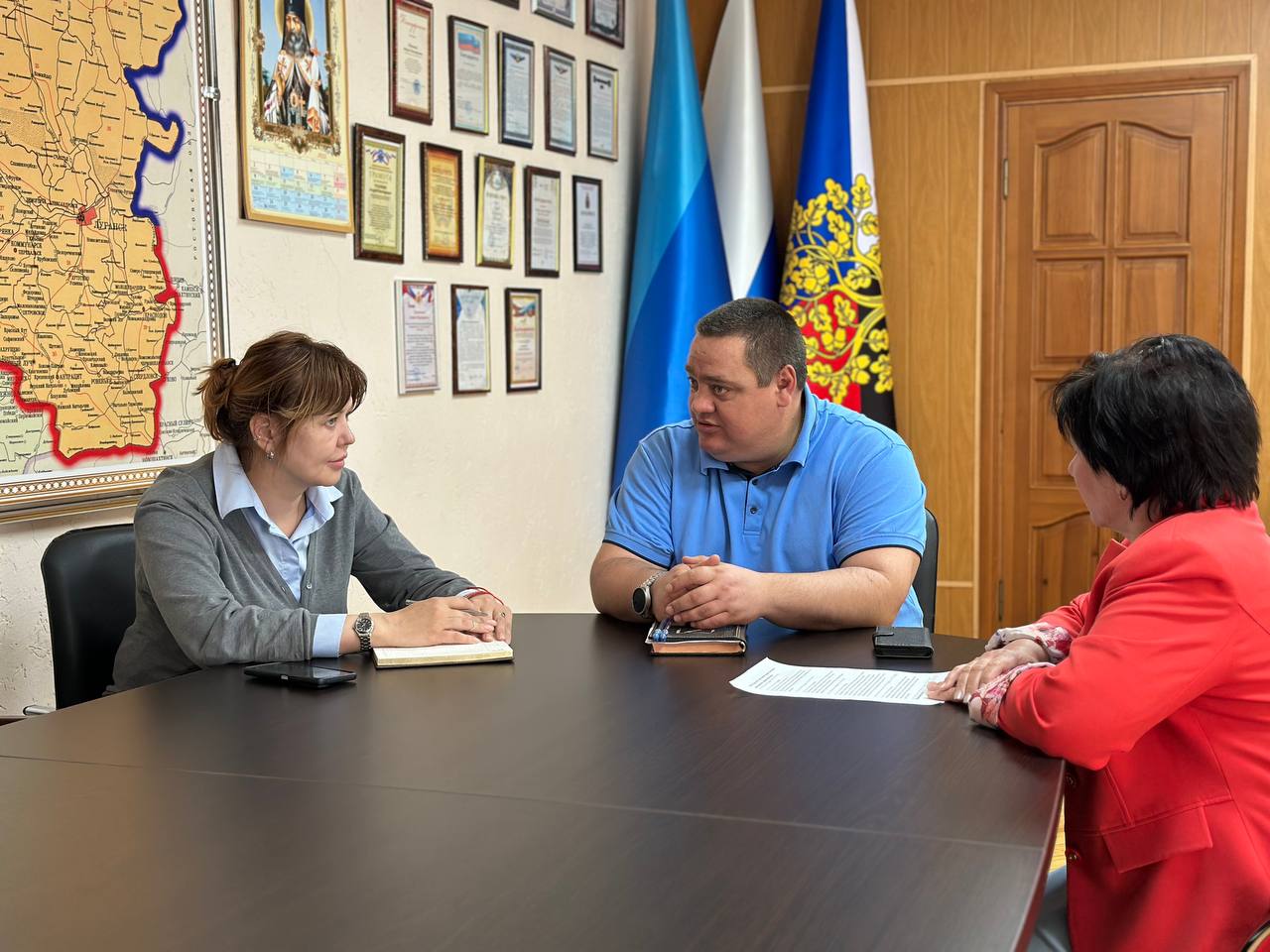 Рабочая встреча с Министром экономического развития ЛНР.