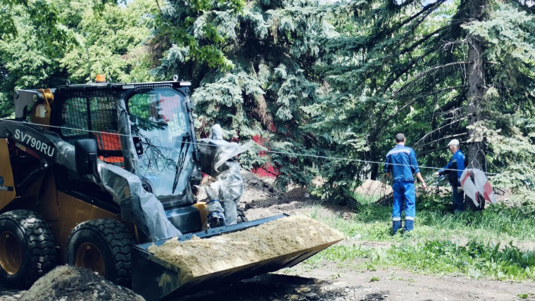 Реализация проекта «Каштановая аллея» в городе Ровеньки продолжается. Реализация проекта «Каштановая аллея» в городе Ровеньки продолжается.